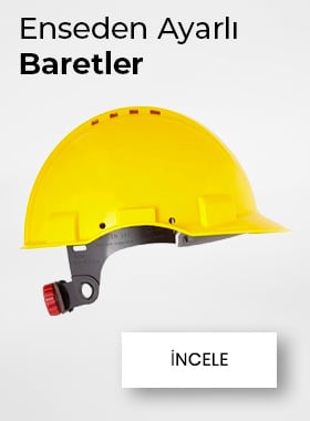 Enseden Ayarlı Baretler