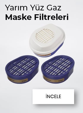 Yarım Yüz Gaz Maske Filtreleri