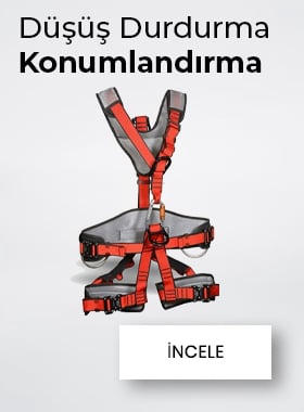 Tam Vücut Düşüş Durdurma ve Konumlandırma Kemeri