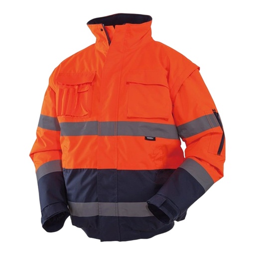 Vizwell WJK60 Oxford Kolları Çıkabilen Reflektörlü Mont (Turuncu)