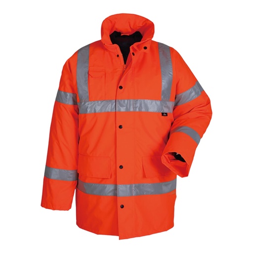 Vizwell WJK01 Oxford Reflektörlü Parka (Turuncu)
