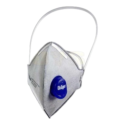 Drager 1710 FFP1 Ventilli Aktif Karbonlu 39 51 082 Toz Maskesi