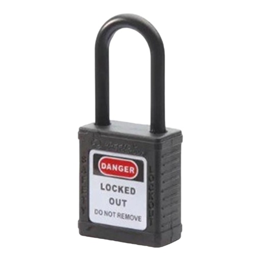 Safe Lock BD-G15 İzole Güvenlik Kilidi 38Mm (Siyah)