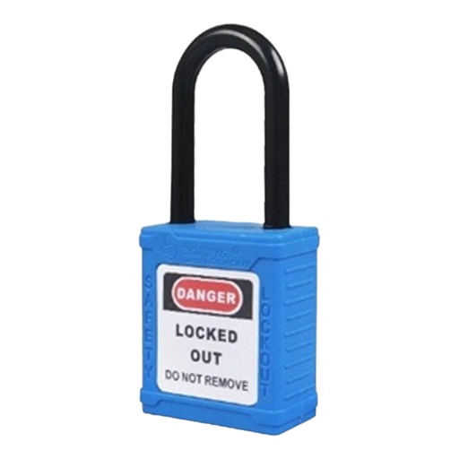 Safe Lock BD-G13 İzole Güvenlik Kilidi 38Mm (Mavi)