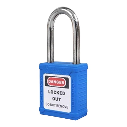Safe Lock BD-G03 Metal Güvenlik Kilidi 38Mm (Mavi)