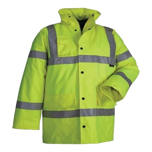 Myform 4123 Oxford Essential Reflektörlü Parka (Sarı)