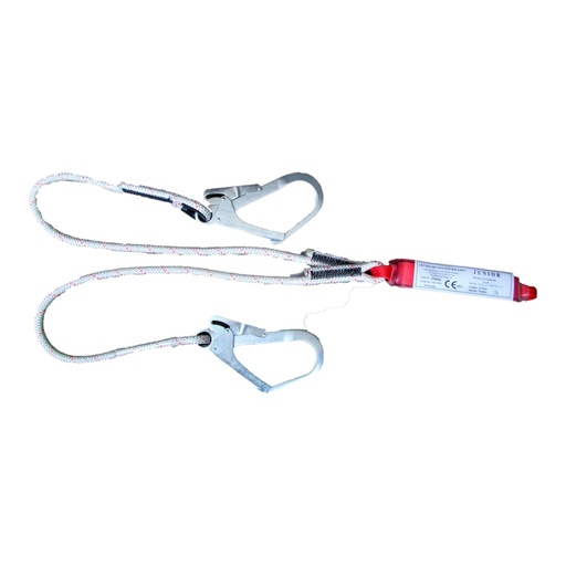 Junior Çift Bacak Şok Absorbe Büyük Kancalı Lanyard