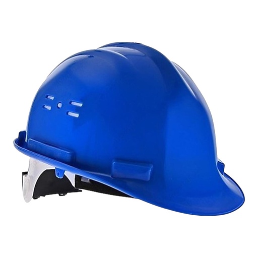 Essafe GE 1548 Vidalı Hava Delikli Kulaklık Takılabilen Baret (Mavi)