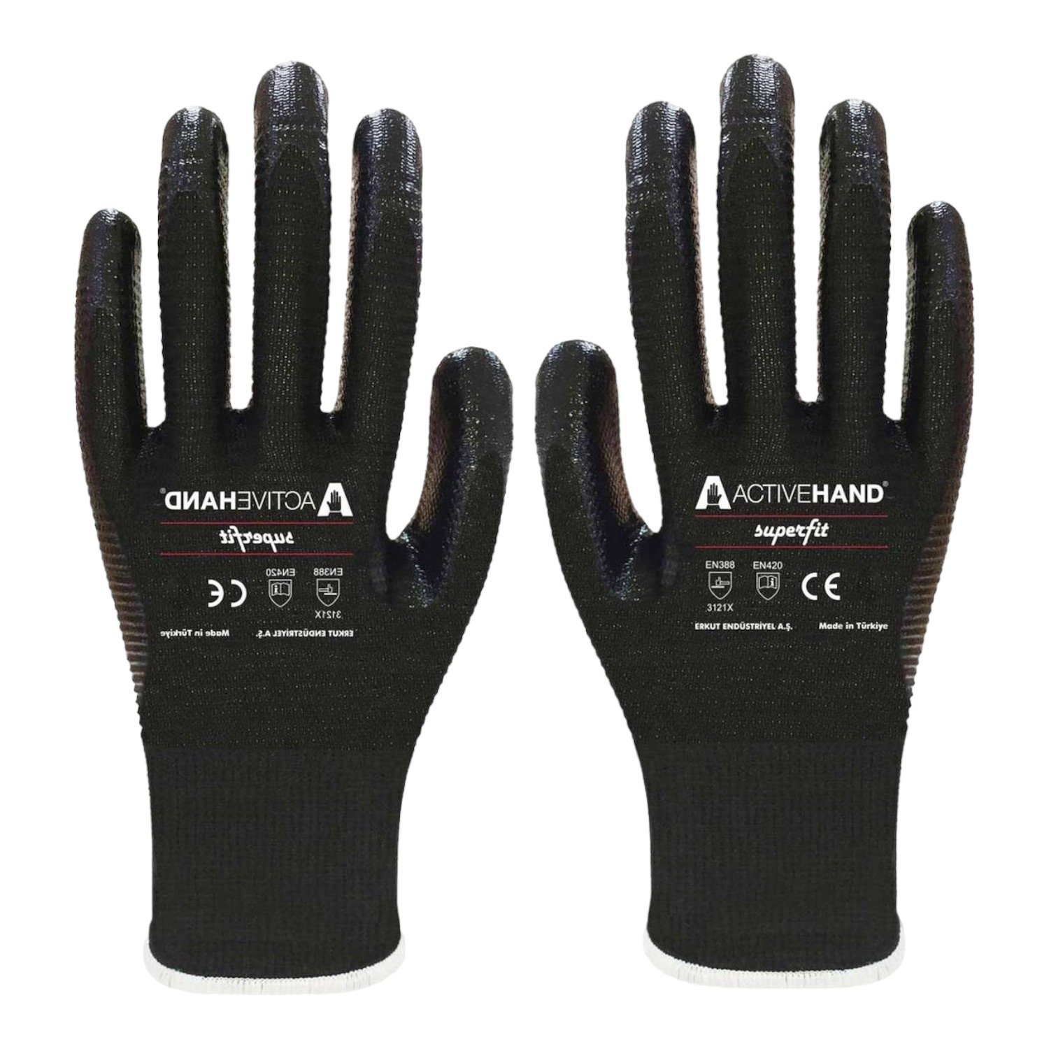 Activehand Süperfit Nitril Kaplı Eldiven