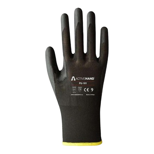Activehand NT 101 Nitril Kaplı İş Eldiveni (Siyah)
